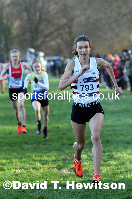 Senior Women and Under-23s, European Cross Country Championships Trials, Sefton Park, Liverpool. Photo: David T. Hewitson/Sports for All Pics